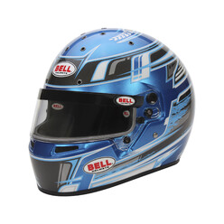 Casque Bell Karting KC7-CMR Anthracite / Bleu Champion